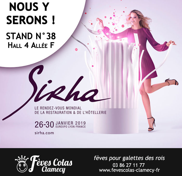 Sirha 2019 – Retrouvez les Fèves Colas Clamecy