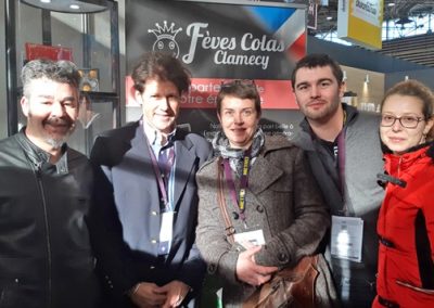 Salon Sirha 2019 Fèves Colas Clamecy et l'Equipe de la Patisserie Chocolaterie Portal