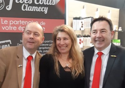 Salon Sirha 2019 Fèves Colas Clamecy et l'Equipe du Moulin Foricher Pays de Provence et Moulin des Gaults